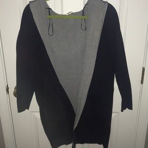 Blue/ gray cardigan